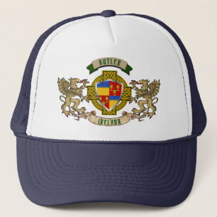 Butler Irish Shield & Griffins Personalized  Trucker Hat