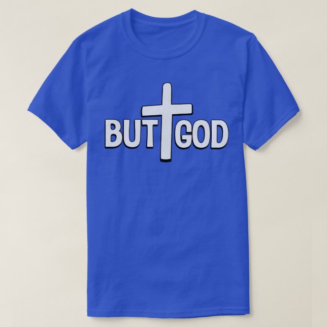 BUTT GOD Funny Adult Humour T-Shirt (Design Front)