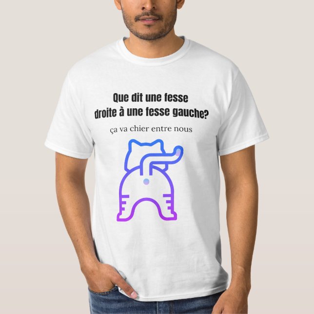butt joke T-Shirt (Front)