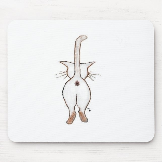 BUTT WHAT? MOUSE PAD (Front)