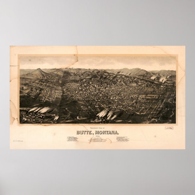 Butte, Montana (1904) Poster (Front)