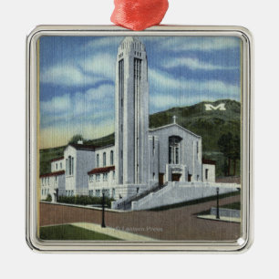 Butte, Montana - Immaculate Conception Church Metal Ornament