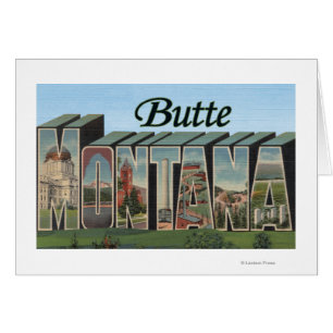 Butte, MontanaGrandes lettres ScènesButte, MT