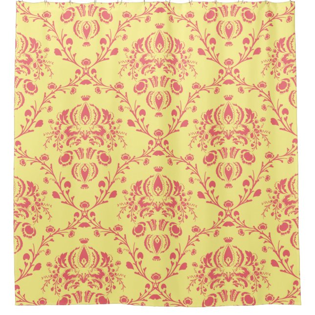 Butter and Cranberry Damask (Front)