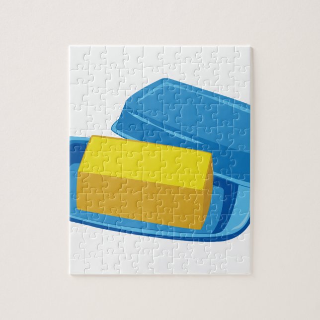 Butter Dish Jigsaw Puzzle (Vertical)