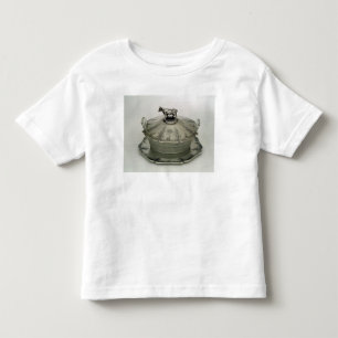 Butter dish with a frosted glass base toddler t-shirt
