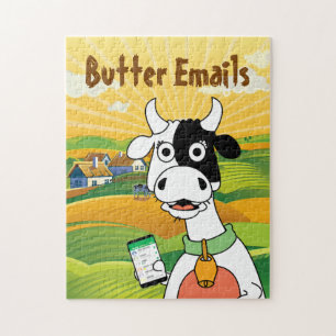 Butter Emails Political Humour Jigsaw Puzzle