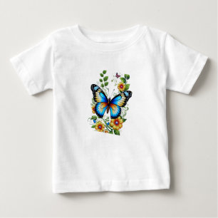 Butter Fly Art fashion designs.All-T-Shirts Baby T-Shirt