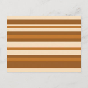Butter Mint Stripe postcard long