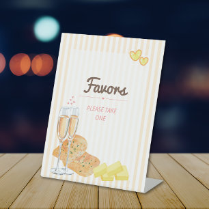 Butter Together Bridal Shower Favours Pedestal Sign