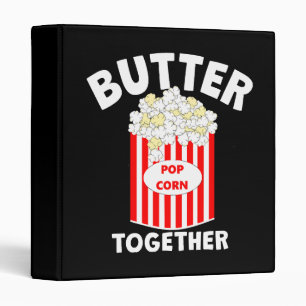 BUTTER Together Movie Popcorn Binder