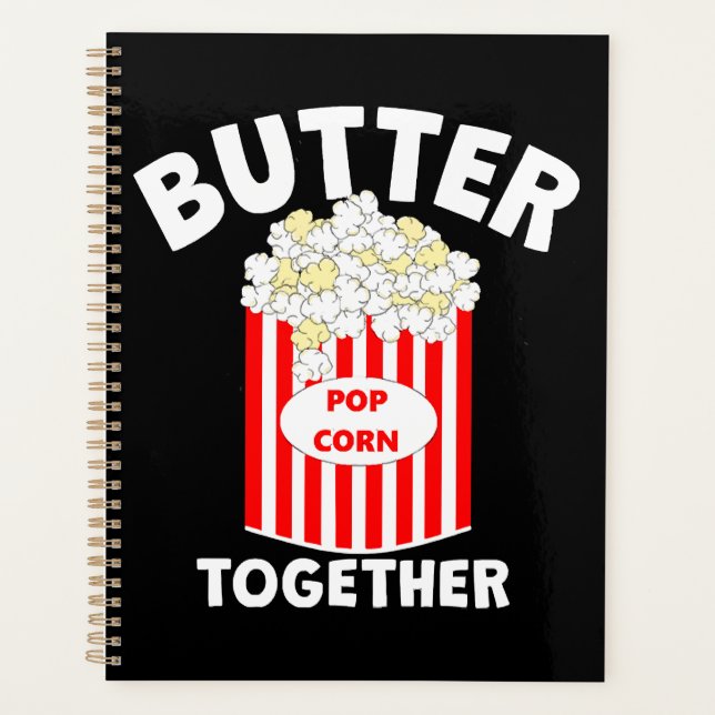 BUTTER Together Movie Popcorn Planner (Front)