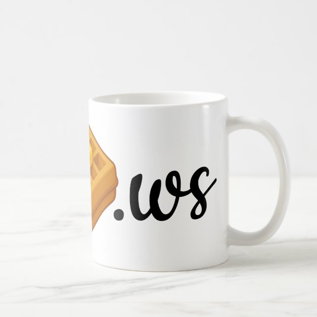 Butter Waffle Coffee Mug (Right)