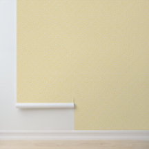 Butter Yellow and White Greek Key Pattern