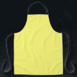 Butter Yellow Apron<br><div class="desc">Known for its warm tone,  buttery shades of yellow add instant cheer and a sense of comfort to any space,  while easily complementing other hues. An inviting neutral that sits between pale yellow and creamy off-white,  it can be used in both traditional and modern designs.</div>
