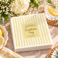 Butter Yellow Bachelorette Party Coastal Chic