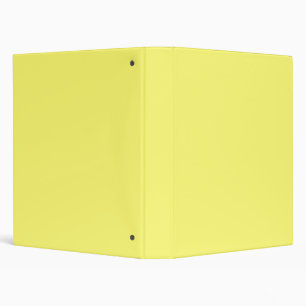 Butter Yellow Binder