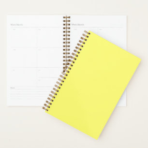 Butter Yellow Planner