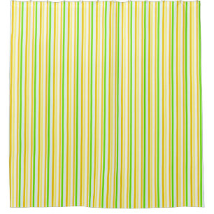 Butter Yellow  Soft Green Stripes