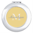 Butter Yellow Stylized Wedding Bridesmaid Monogram