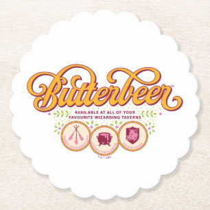 BUTTERBEER™ Available At Wizarding Taverns Paper Coaster