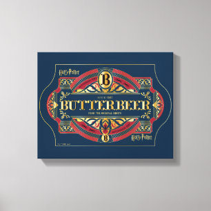 BUTTERBEER™ Horizontal Logo Canvas Print