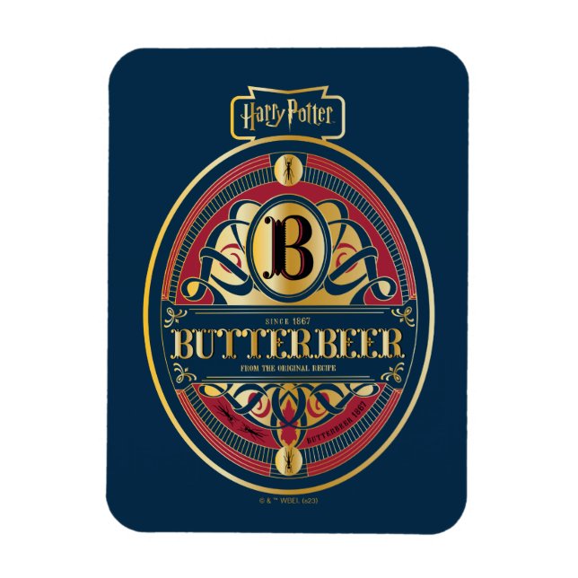 BUTTERBEER™ Vertical Logo Magnet (Vertical)