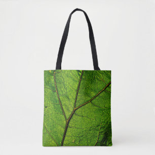 Butterbur leaf leaf veins green tote bag