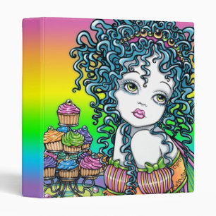 "Buttercup" Cup Cake Couture Rainbow Fairy Binder