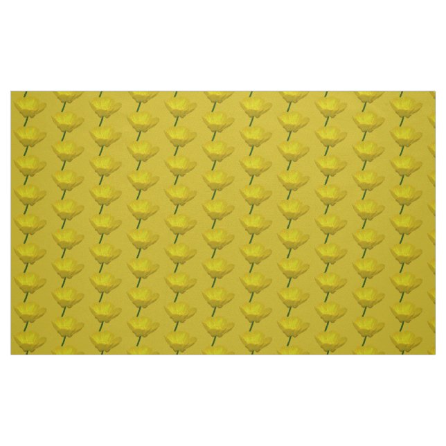 Buttercup Fabric Custom Buttercup Fabrics Textiles (Fat Quarter)