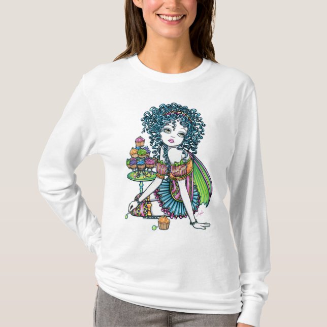 Buttercup Fairy Cup Cake Art Top (Front)