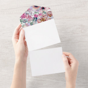 Buttercup Flower All In One Invitation
