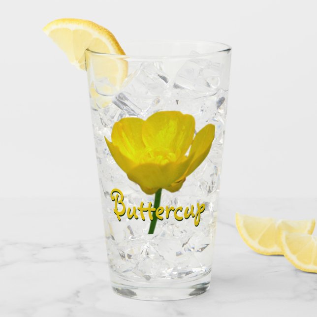Buttercup Glasses Personalized Buttercup Glasses (Front Ice)
