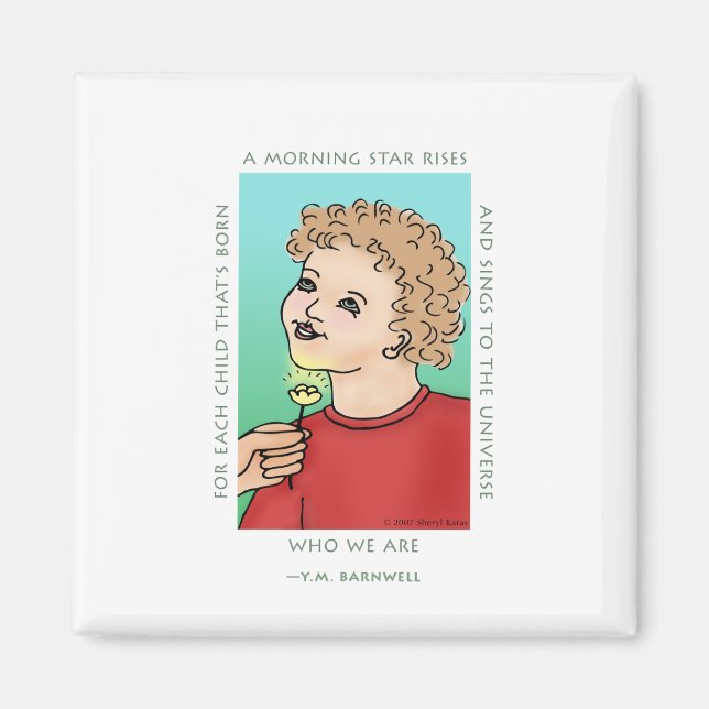 Buttercup Magnet (Front)