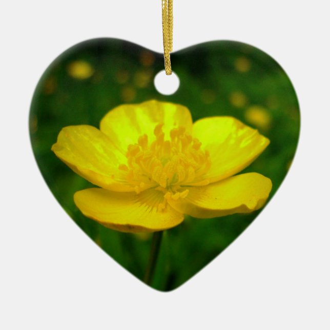 Buttercup Ornament Personalized Buttercup Gifts (Front)