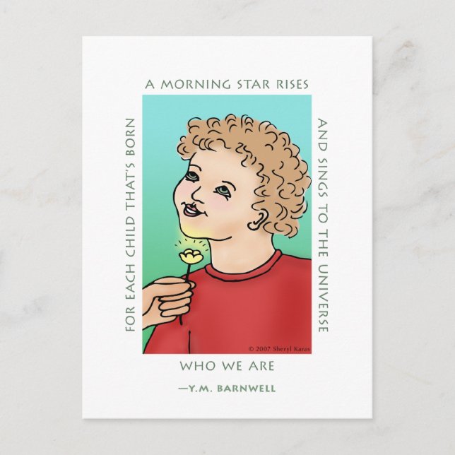 Buttercup Postcard (Front)