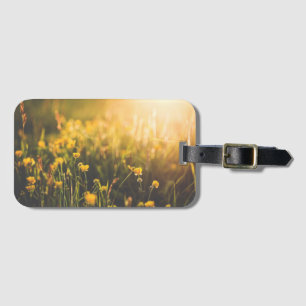 Buttercup Sundown Luggage Tag