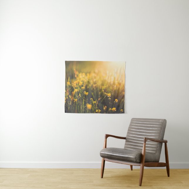 Buttercup Sundown Tapestry (In Situ (Horizontal))