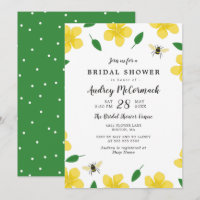 Buttercups & Bees - Floral Bridal Shower