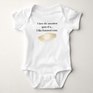 Buttered Toast T-Shirt Baby Bodysuit