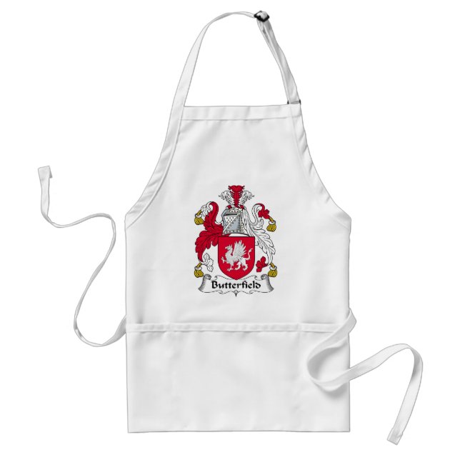 Butterfield Family Crest Standard Apron (Front)