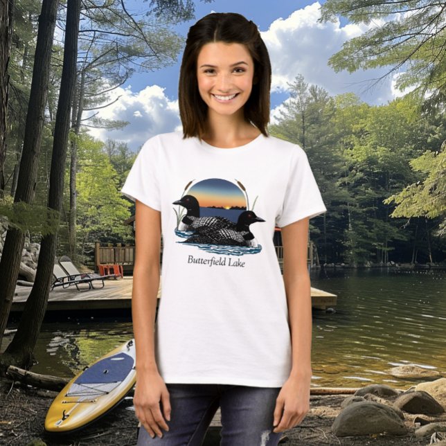 Butterfield Lake Loon Pair T-Shirt (Creator Uploaded)