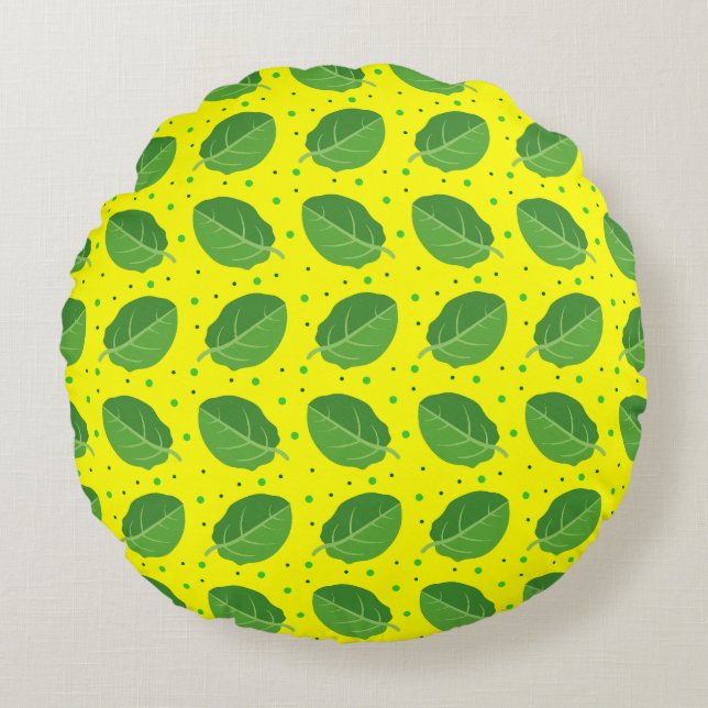 Butterflay Round Pillow (Front)