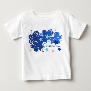 Butterflibiscus Hawaiian Hibiscus and Butterfly Baby T-Shirt