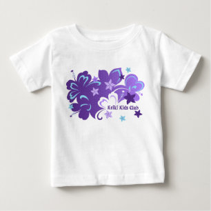 Butterflibiscus Hawaiian Hibiscus and Butterfly Baby T-Shirt