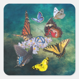 butterflies aa symbol sticker 26