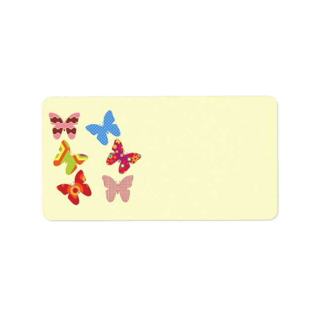 Butterflies Address Label (Front)