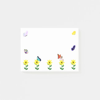 Butterflies and A Fairy Post-it® Notes