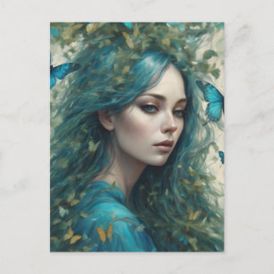 Butterflies and Blues Series 5 Postcard