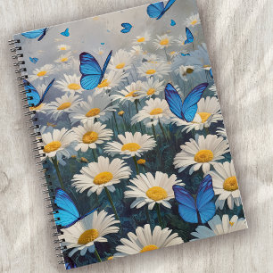 Butterflies and Daisies Notebook